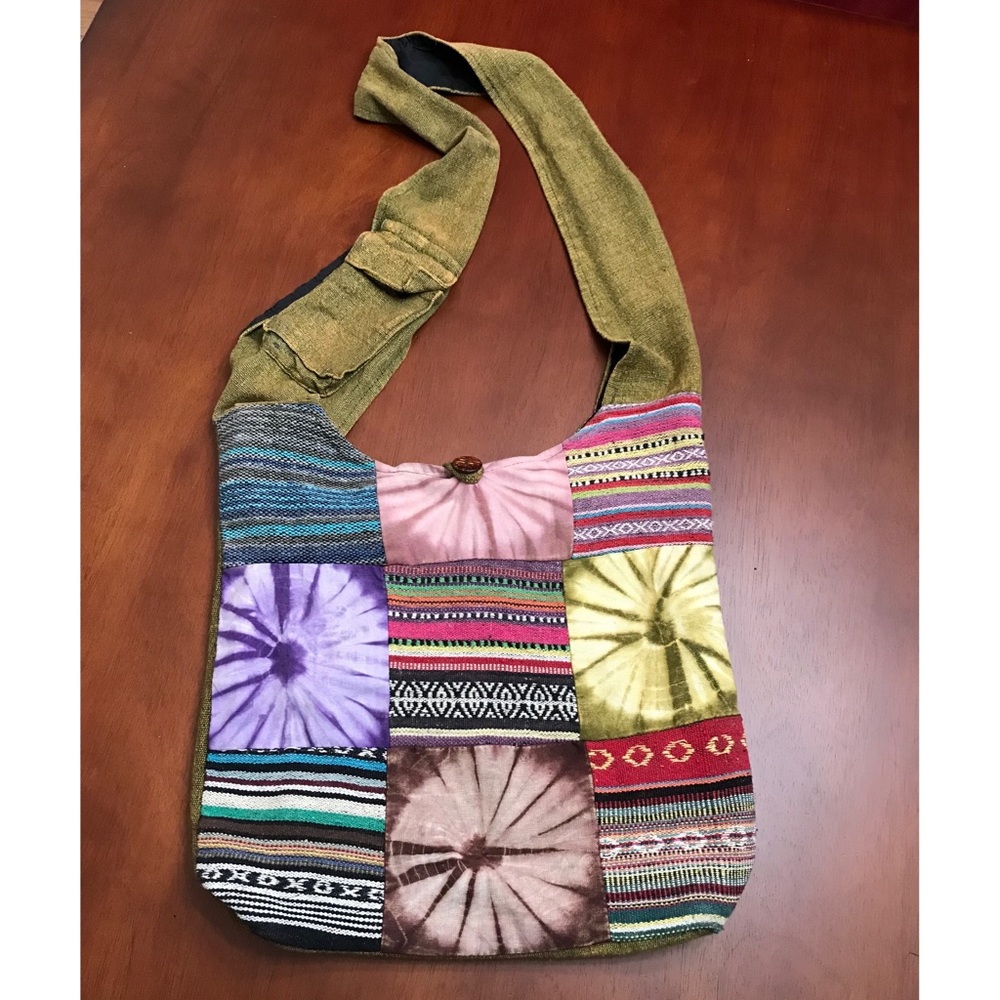 Kathmandu Imports Hobo Bag Gem